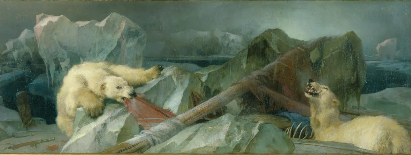 Man Proposes, God Disposes (1864) by Edwin Landseer. Public domain.